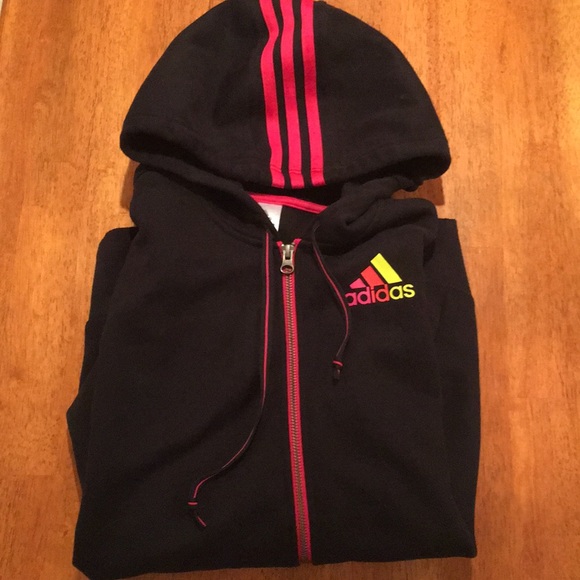 Adidas hooded jacket - Picture 1 of 2